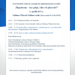 Kutse konverentsile 06.04.2017